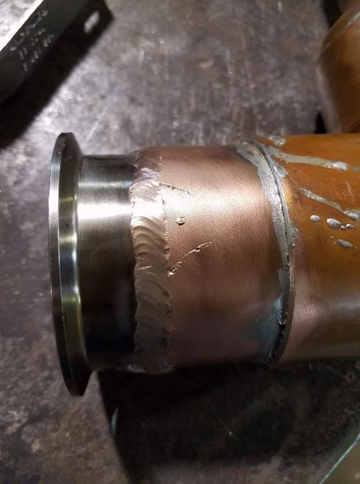 welding, copper to stainless steel